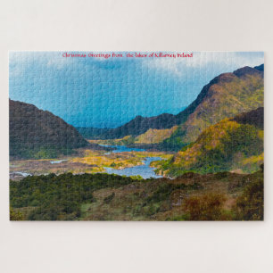 Seen von Killarney. Nationalpark Puzzle