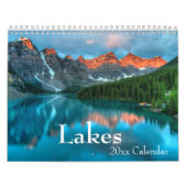 Seen Waldlandschaft jedes Jahr Kalender (Titelbild)