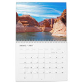 Seen Waldlandschaft jedes Jahr Kalender (Jan 2027)