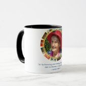 Seena ganze Zitat-Wecker-Tasse Tasse (Vorderseite Links)