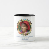 Seena starke Zitat-Wecker-Tasse Tasse (Zentrum)