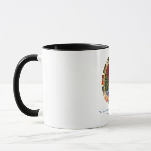 Seena starke Zitat-Wecker-Tasse Tasse (Links)