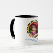 Seena starke Zitat-Wecker-Tasse Tasse (Vorderseite Links)