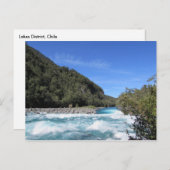 Seenbezirk, Chile Postkarte (Vorne/Hinten)
