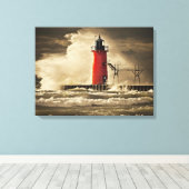 Seeneffekt Leinwanddruck (Insitu (Holzboden))