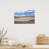 Seenlandschaft auf dem Poster Altiplano (Küche)
