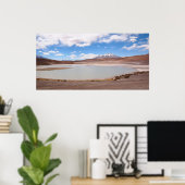 Seenlandschaft auf dem Poster Altiplano (Heimbüro)