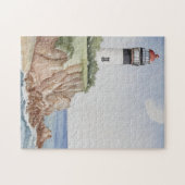 Seenlandschaft im Sommer Puzzle (Horizontal)