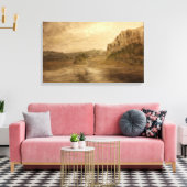 Seenlandschaft Leinwanddruck (Insitu (Wohnzimmer))