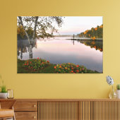 Seenlandschaft Leinwanddruck (Insitu (Wohnzimmer))