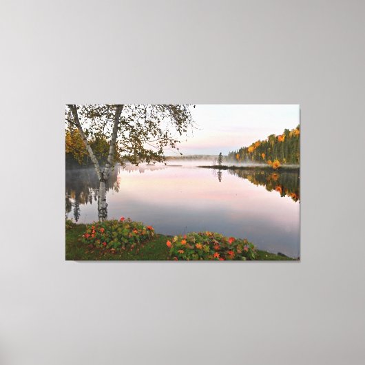 Seenlandschaft Leinwanddruck (Vorderseite)
