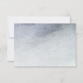 Seenlandschaft mit Schwänen RSVP Karte (Rückseite)