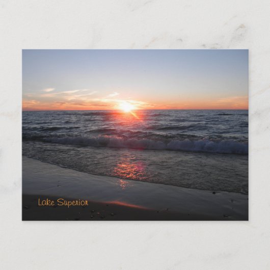 Seenufer Postkarte (Vorderseite)