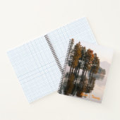 Seenwaldlandschaft - SpiralNotebook Notizblock (Innenseite)