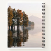 Seenwaldlandschaft - SpiralNotebook Notizblock (Rückseite)