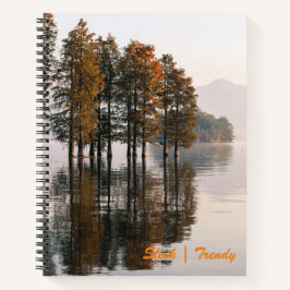 Seenwaldlandschaft - SpiralNotebook Notizblock