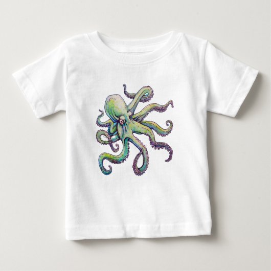 Seeoktopus-T - Shirt (Vorderseite)