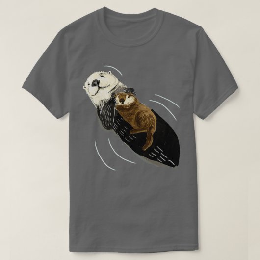 Seeotter Alaska T-Shirt (Design vorne)