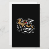 Seeotter Briefpapier (Vorne/Hinten)