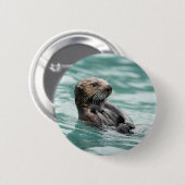 Seeotter Button (Vorne & Hinten)