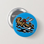 Seeotter Button (Vorne & Hinten)