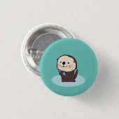 Seeotter Button (Vorne & Hinten)