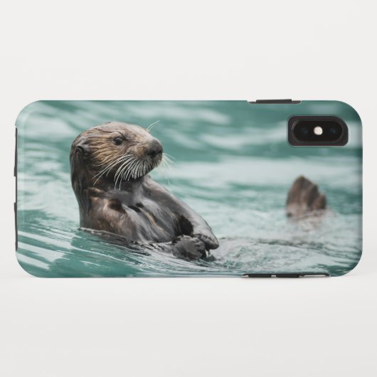 Seeotter Case-Mate iPhone Hülle (Rückseite (Horizontal))