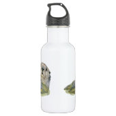 Seeotter Edelstahlflasche (Rückseite)