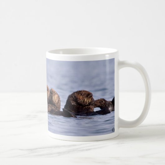 Seeotter-Floss Kaffeetasse (Rechts)