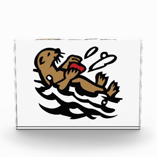 Seeotter Fotoblock (Vorderseite)