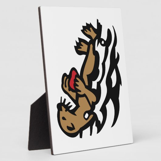 Seeotter Fotoplatte (Seite)