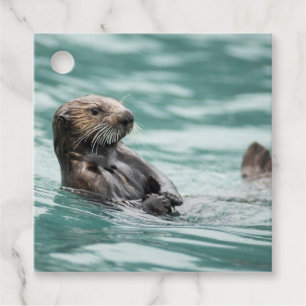 Seeotter Geschenkanhänger