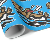 Seeotter Geschenkpapier (Rolleneckpunkt)