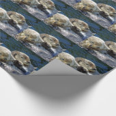 Seeotter Geschenkpapier (Ecke)