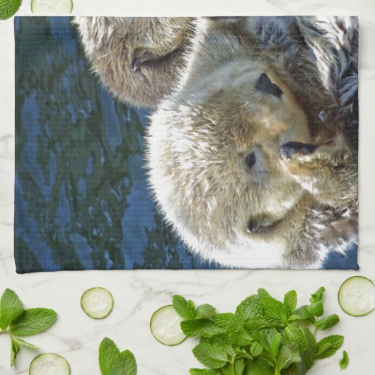 Seeotter Handtuch (Gefaltet)