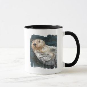 Seeotter-Kaffee-Tasse Tasse