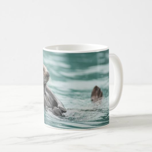 Seeotter Kaffeetasse (VorderseiteRechts)