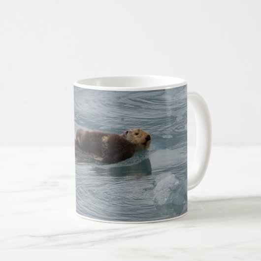 Seeotter Kaffeetasse (VorderseiteRechts)