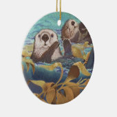 Seeotter Keramik Ornament (Rechts)