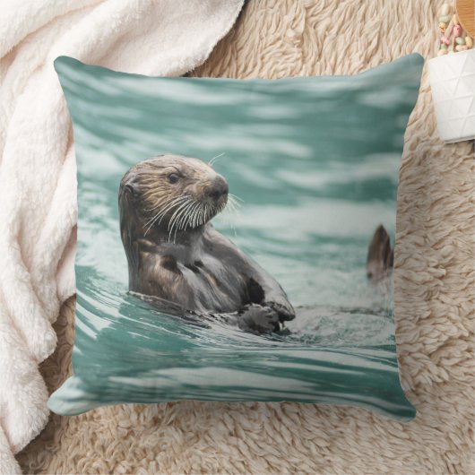 Seeotter Kissen (Decke)