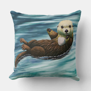 Seeotter-Kissen Kissen