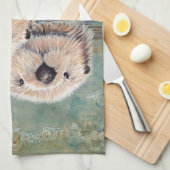 Seeotter Küchentuch (Viertel Falte)