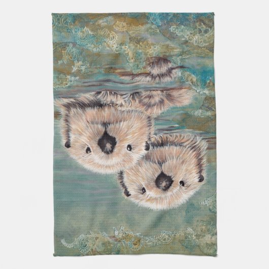 Seeotter Küchentuch (Vertikal)