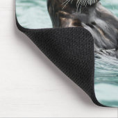 Seeotter Mousepad (Ecke)