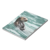 Seeotter Notizblock (Rotiert)