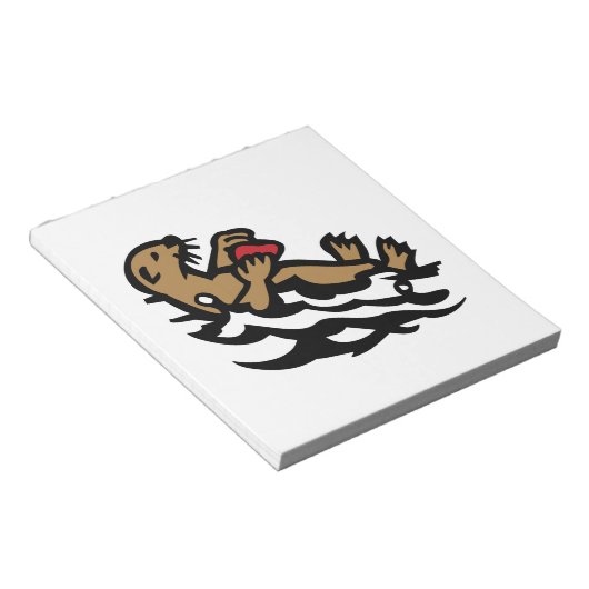 Seeotter Notizblock (angewinkelt)