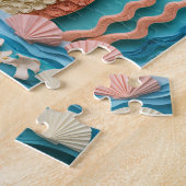 Seeotter-Papierkunst-Splash Puzzle (Seite)