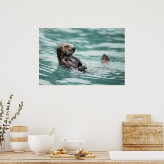 Seeotter Poster (Küche)