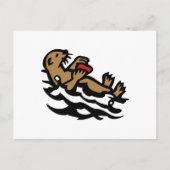 Seeotter Postkarte (Vorderseite)