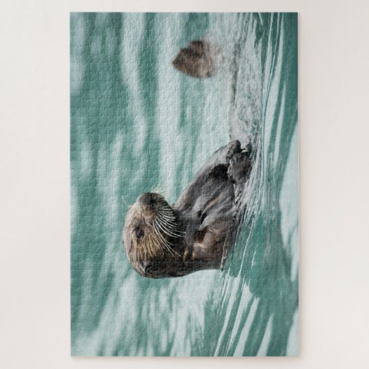 Seeotter Puzzle (Vertikal)